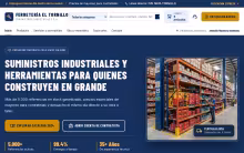 Vista previa del sitio Ferretería El Tornillo