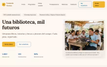 Vista previa del sitio Fundación Vientos