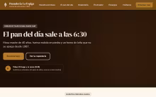 Vista previa del sitio Panadería La Espiga